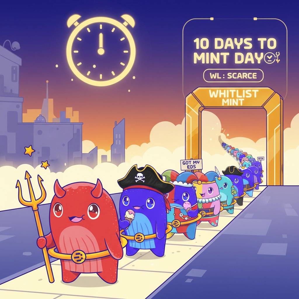 girl42671345's tweet image. #NessyOnTop @NessyNFT_xyz @EndlessProtocol 
Ten days to Mint Day; WL is scarce; here’s why that matters⏳🗝️
 
Endless is built to convert curiosity into action: chat and co‑create in Luffa, move with Wallet + Bridge, mint on Goldust, verify in Explorer—on a Move‑based,