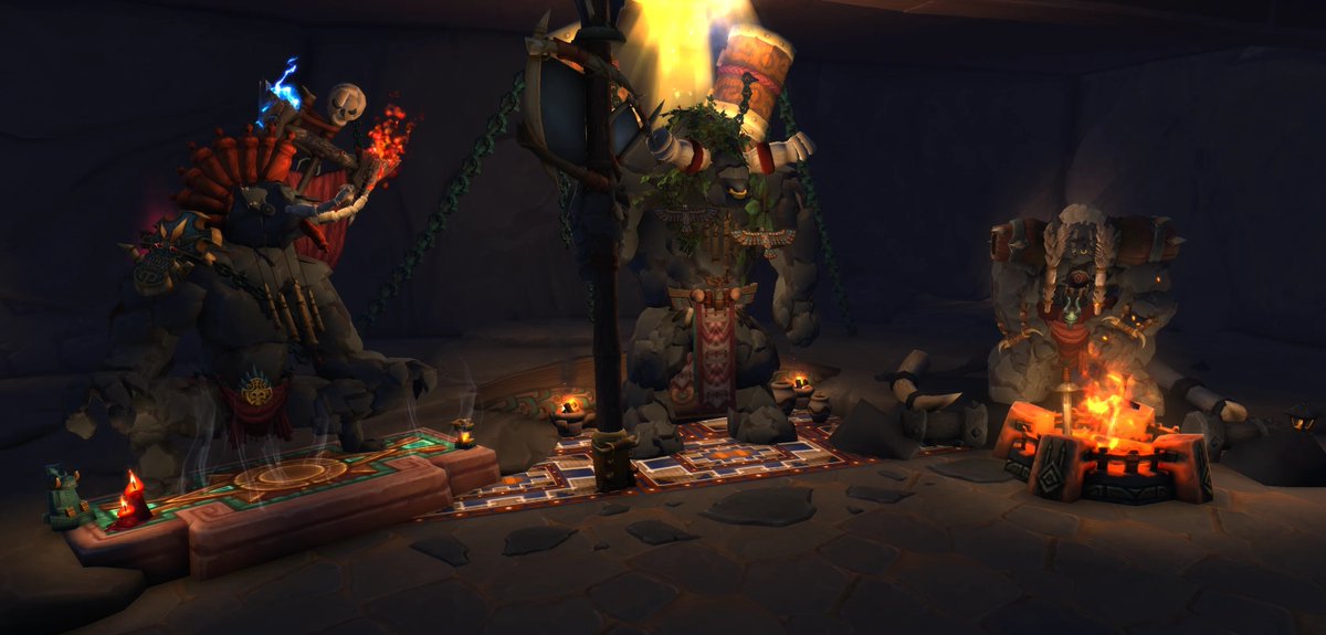 kurlancheek's tweet image. For the Horde! 

From reddit.com/r/WoWHousing/c…