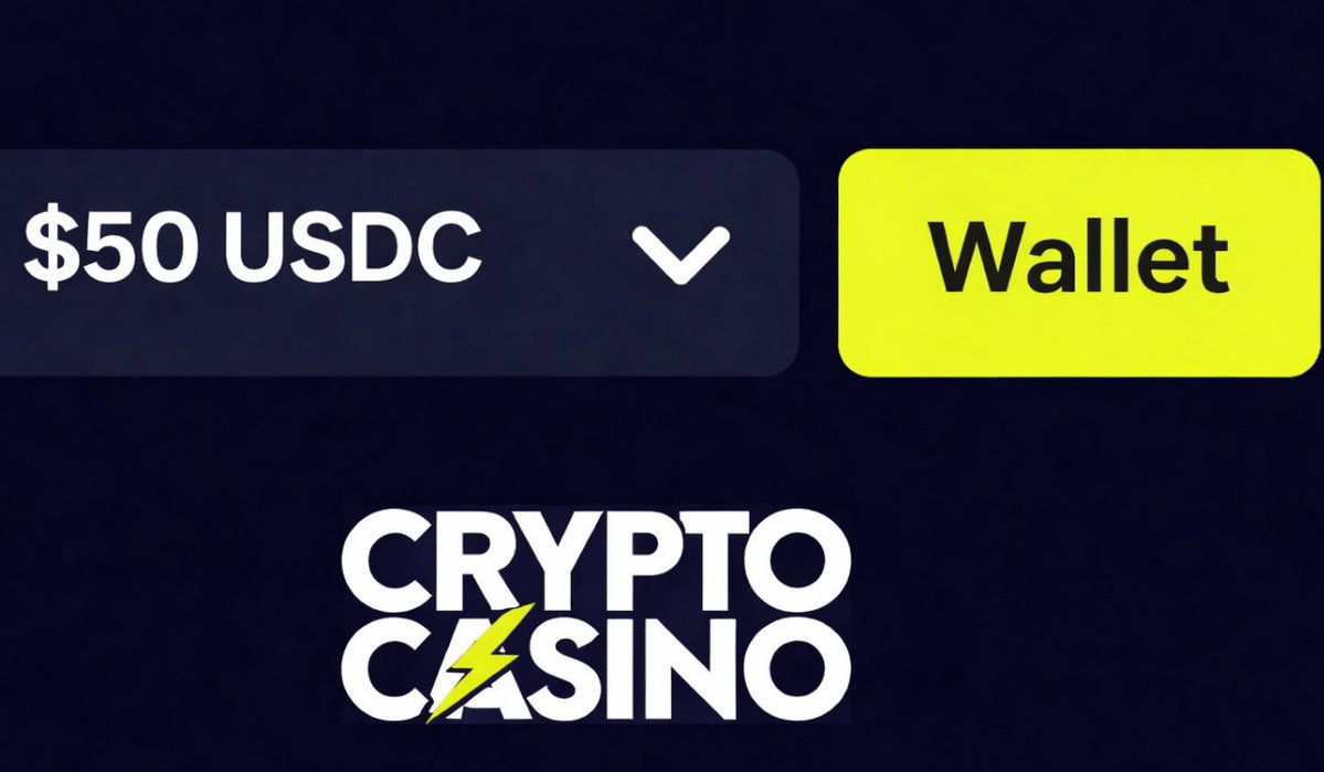 CryptoCasino's tweet image. $50 Cryptocasino.com Balance Giveaway

Retweet, Follow us to enter!💰

GLHF 🍀