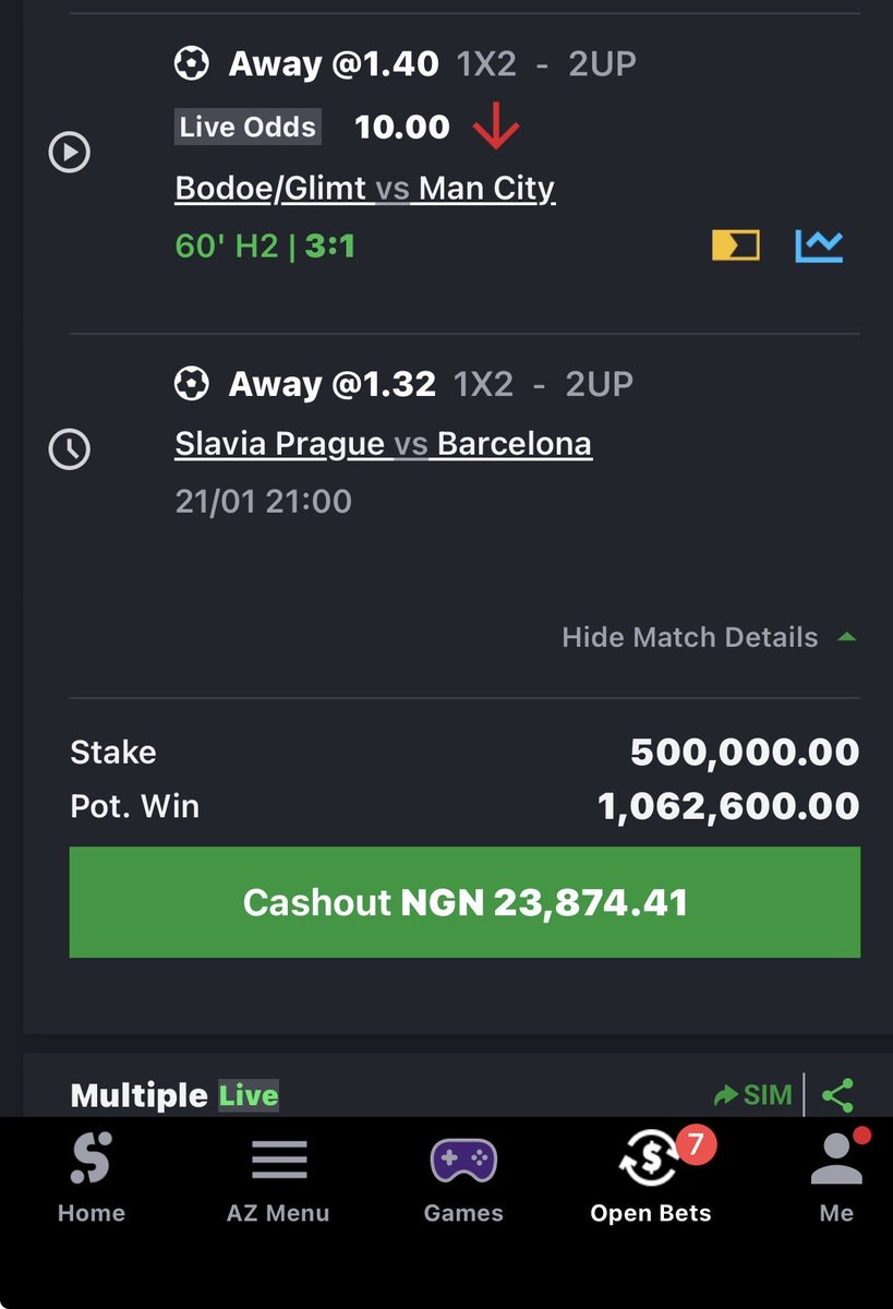 But I lost a lot from this defeat🥲 can I also be reimbursed? <a href="/ManCity/">Manchester City</a>