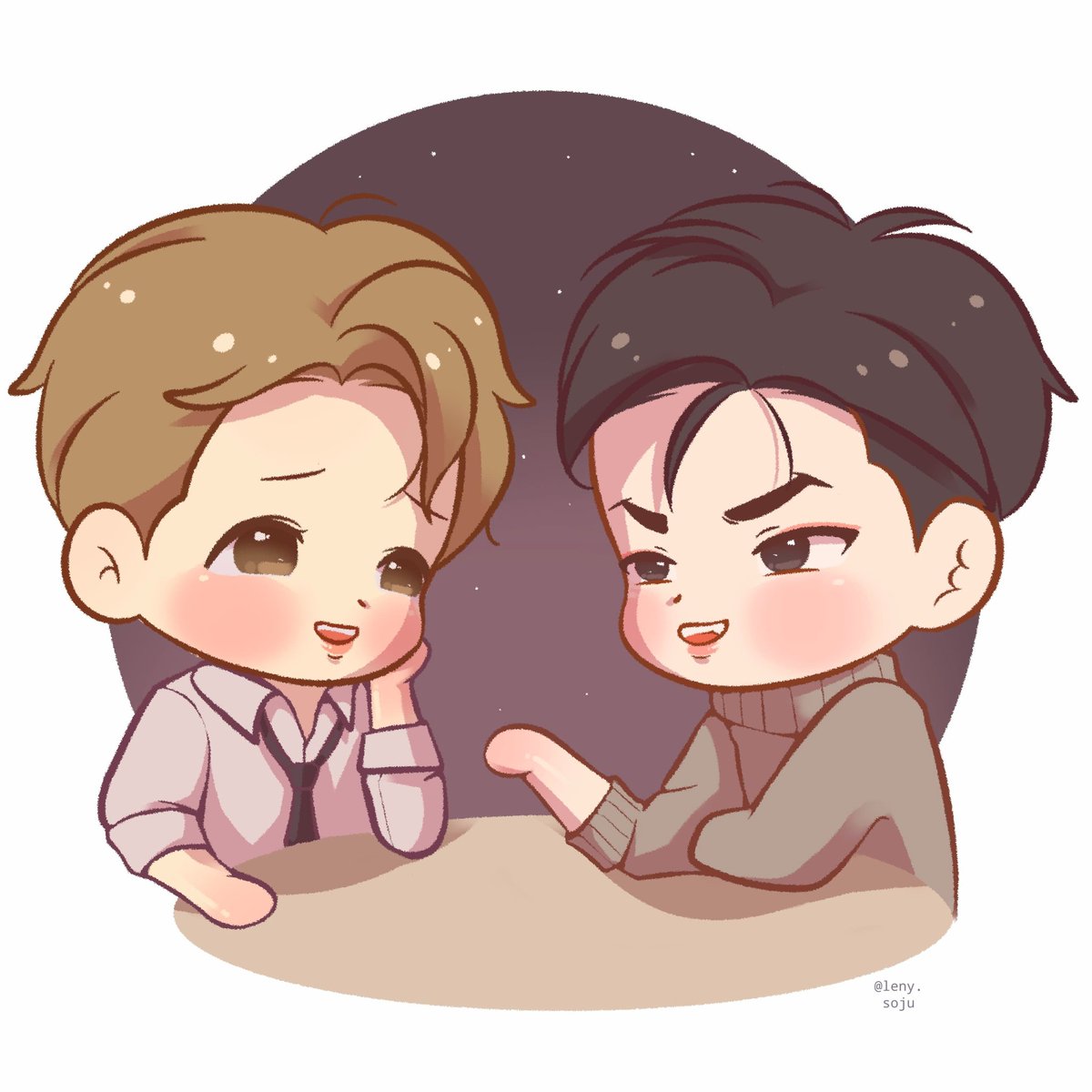 leny_soju's tweet image. #Jinxmanhwa