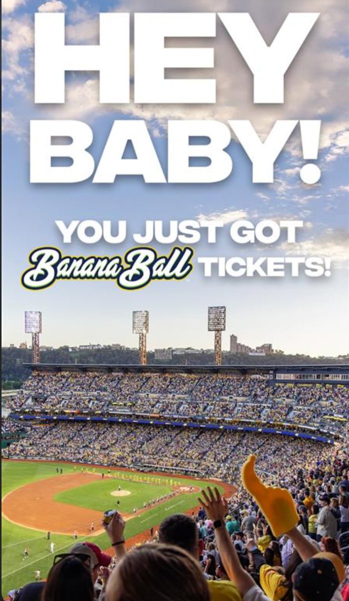 Oh heck yeah. <a href="/TheSavBananas/">Savannah Bananas</a> here we come!!!  Guess 3rd time is the charm. Cuz the last 2 i was queued at the end and they always sold out. This time Queue 2! Boom

#FluorField #GVL #Greenville #Drive #SavannahBananas