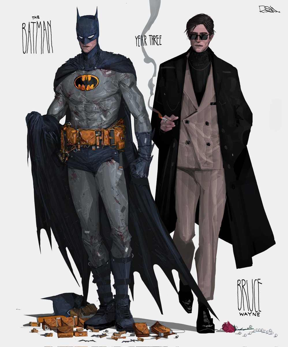 rxzarx's tweet image. the batman: year three
