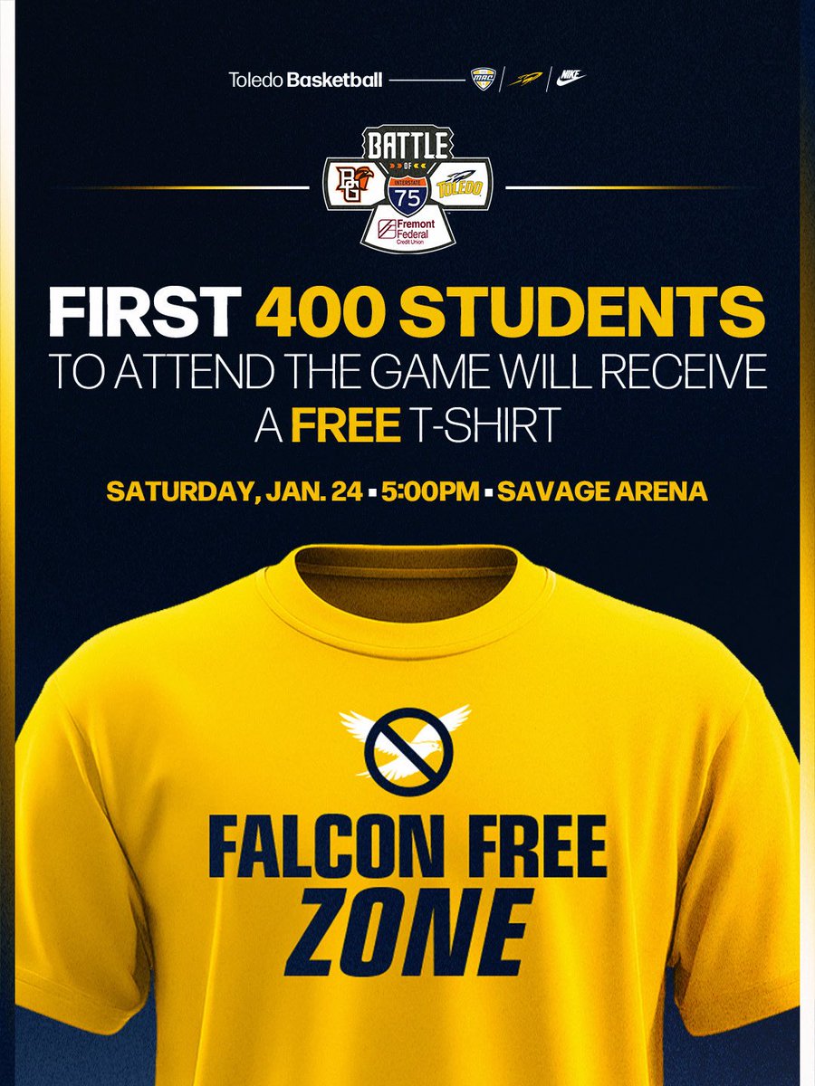 🚨STUDENTS🚨

Make sure to come get your FREE t-shirt before the game Saturday, when we take on That Team Down South‼️

🔗: UTRockets.com/StripeSavage