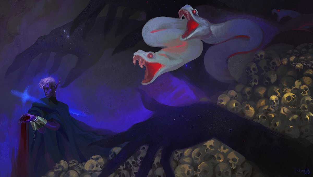 The shadows of your past...
#essekthelyss #mightynein #criticalrolefanart #criticalrole