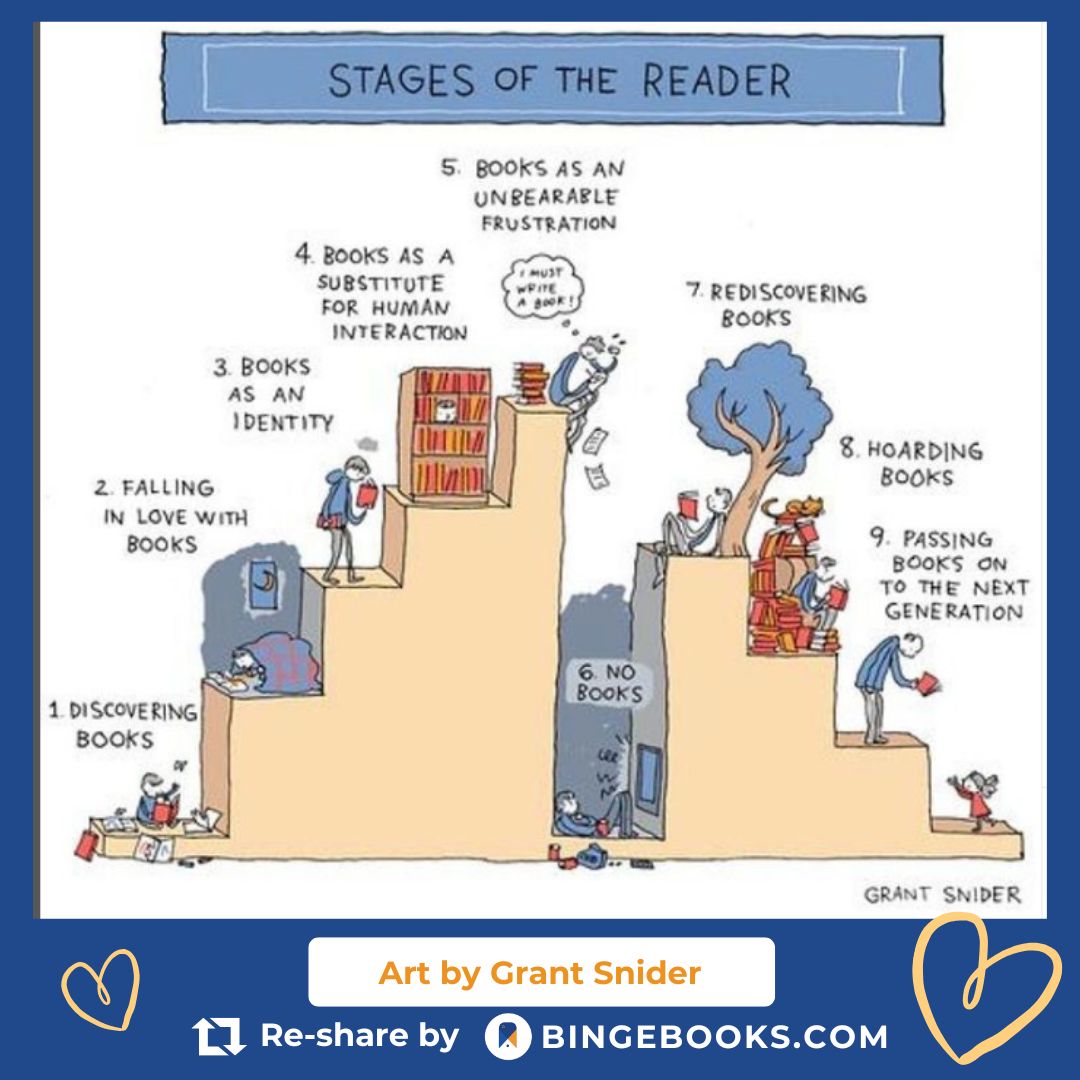 Stages of the reader for intepretation.
What are your stages?