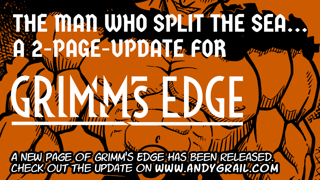 It's time for the weekly UPDATE! Check out 2 
new pages of my #comic Grimm's Edge. 
Here is the Link to Tapas:
👉 tapas.io/episode/3749515 
Follow me on X and never miss an update! 
#indiecomics