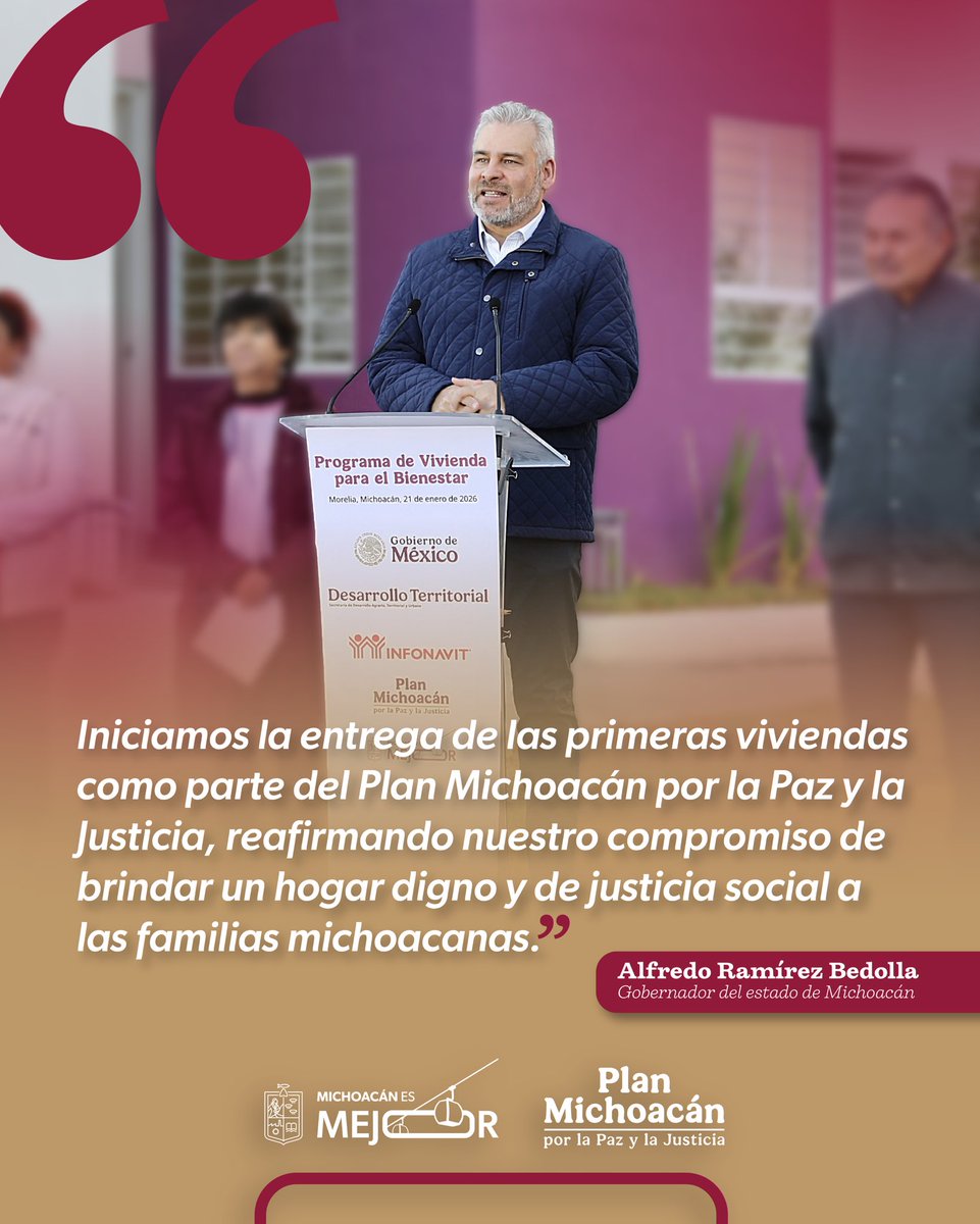 Cada vivienda entregada representa un hogar cimentado en la esperanza y nuevas oportunidades. Con la convicción de que todas y todos merecen un techo digno y seguridad patrimonial, trabajamos en estrecha colaboración con el <a href="/GobiernoMX/">Gobierno de México</a> y nuestra presidenta, <a href="/Claudiashein/">Claudia Sheinbaum Pardo</a>. Juntos,