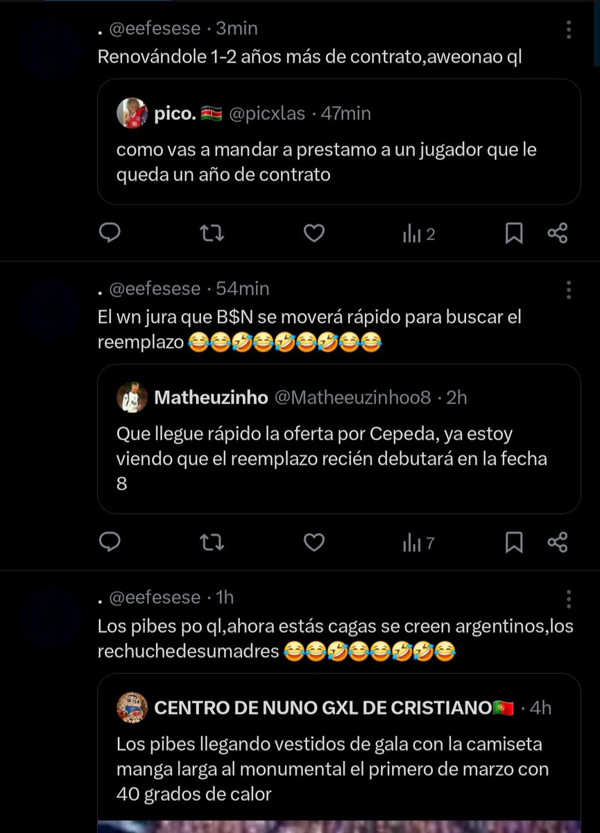 se desquita el loco.