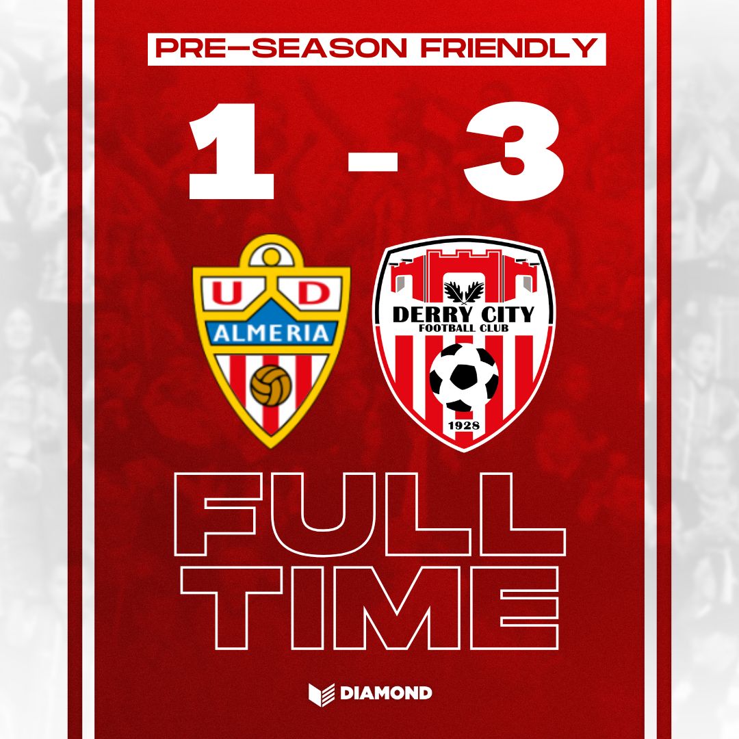 derrycityfc's tweet photo. Earlier today City enjoyed a friendly game against UD Almeria B.

Josh Thomas and Michael Duffy got on the scoresheet along with an own goal as we continue our pre-season training camp in Spain. https://t.co/oUsdN1ysJe