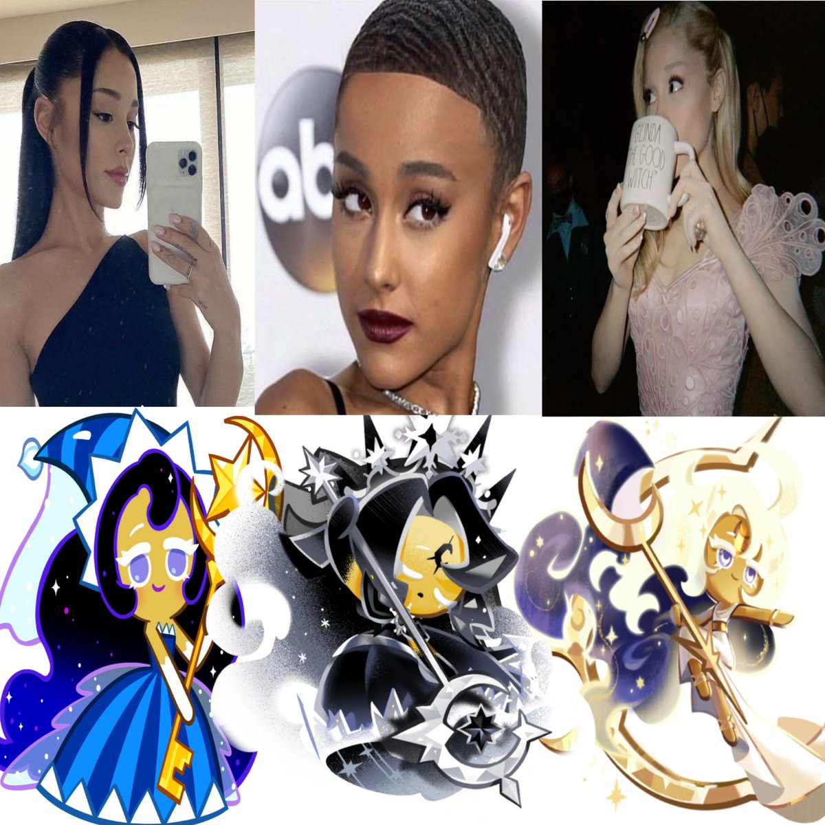 Moonchartss's tweet image. Provando que a Ariana é sim a moonlight !