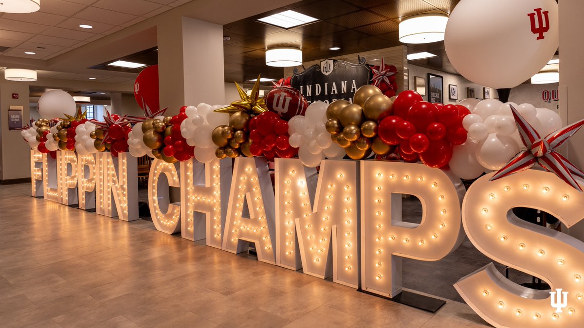 IUBloomington's tweet image. Let's flippin' go!!

📍Indiana Memorial Union