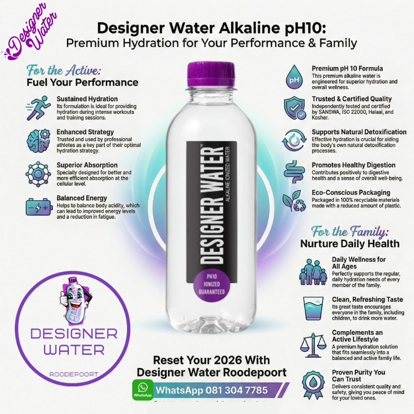 Designer_WaterR's tweet photo. New Year. New Energy. Better Hydration.
Every year starts with good intentions , better health, more energy, clearer focus. Real change begins with the simplest daily habit: hydration.

 Order via WhatsApp 081 304 7785 Delivery available in Roodepoort &amp; surrounds. https://t.co/44pu6q1B0Z