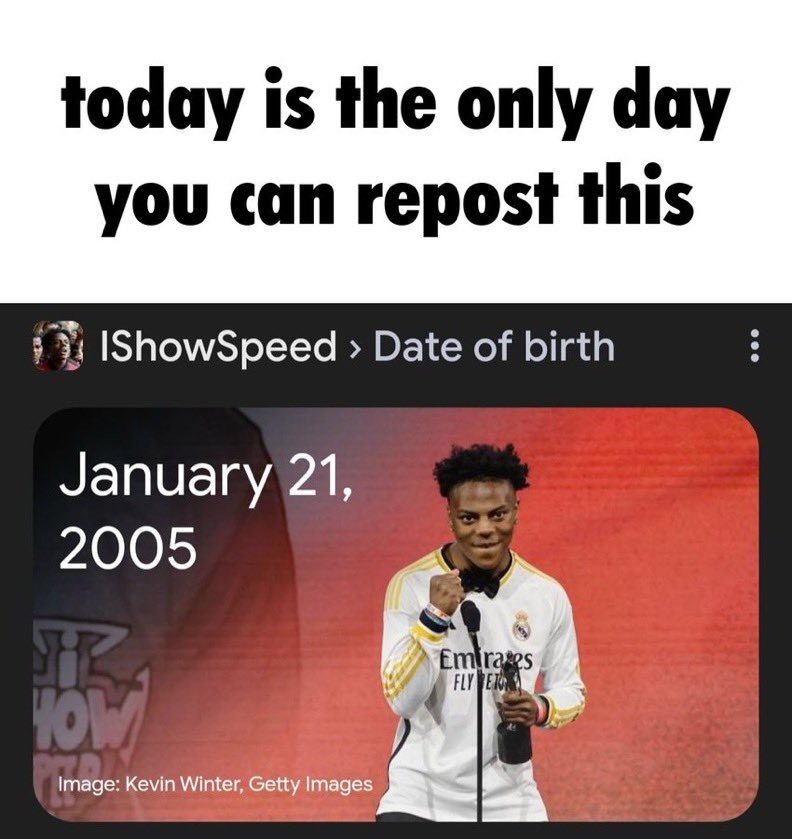 onlydayrepost's tweet image. speed please i need this