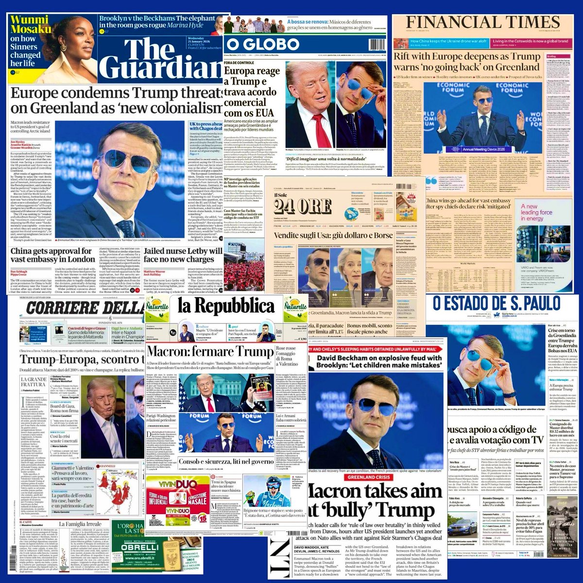 FrenchResponse's tweet image. When the world does your French response for you.