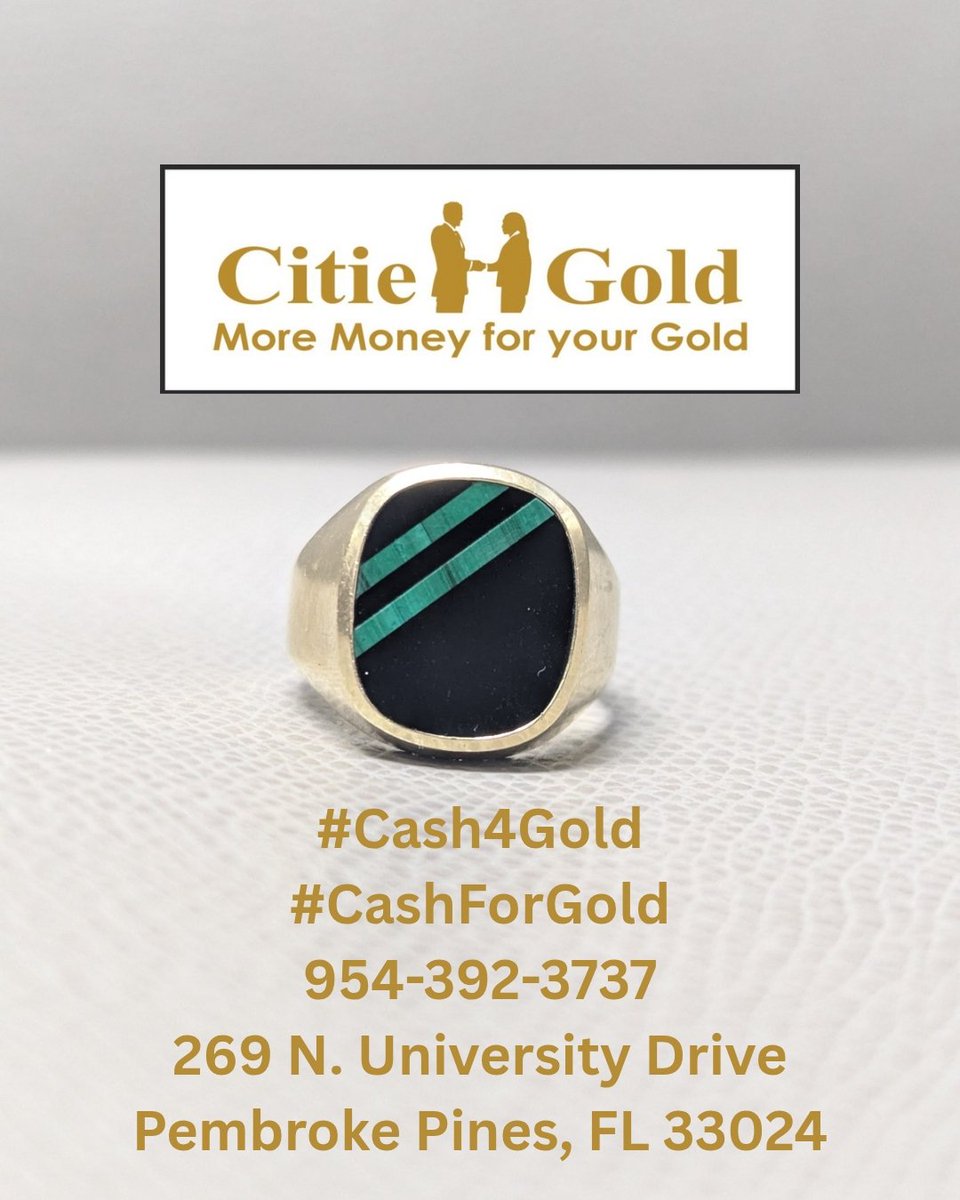 CitieGoldPines's tweet photo. #Gold #CitieGold #WeBuyGold #CashForGold #sellyourgold #sellgold #CashForGoldNearMe #GoldBuyersNearMe #sellgoldNearMe #Sell #ComproOro #Florida #PembrokePines #Hollywood #Miramar #Broward #Haiti #Ayiti #Venezuela #Ecuador #Colombia #Jamaica #FtLauderdale #Davie #SouthwestRanches https://t.co/Giy2x0pPEV