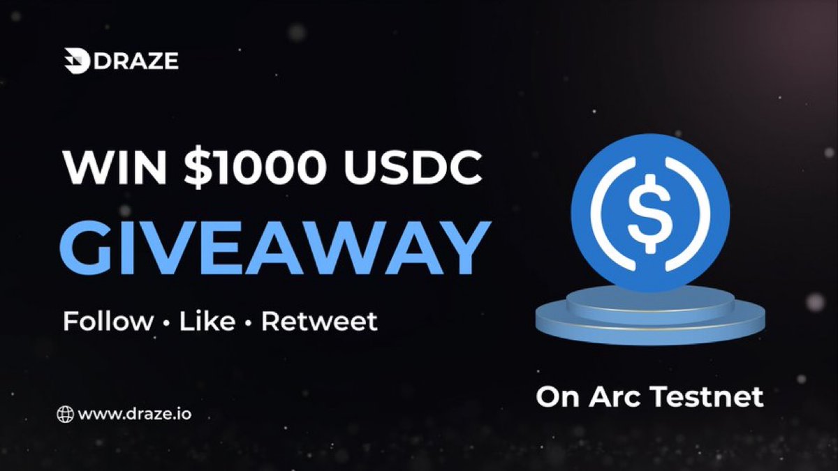 1000 in $USDC giveaway 

- Follow  <a href="/SolYorkie/">Yorkie Cookie Coin ($YCC)</a>
- Retweet + Like ❤️ 
- Retweet the pin post

$25 would be sent to 40 winners