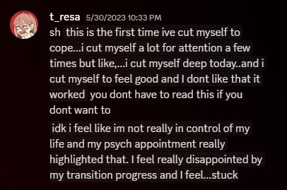 eepymoder's tweet photo. @himejoshipup Care to also explain why you werent allowed to tell Sora your birthday besides Terra(Socks) not wanting anyone else to get close to Sora. And why its okay for you to self harm and not Sora? Sounds like everyone was in a bad place. Maybe even cause of Terra https://t.co/E69wskxU3M
