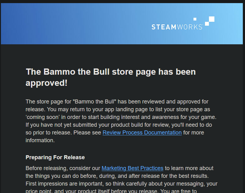 CorrealeCodes's tweet photo. LETS GOOOOO!!! #gamedev #indiedev #steam #BAMMO https://t.co/3hvNeeIqqX