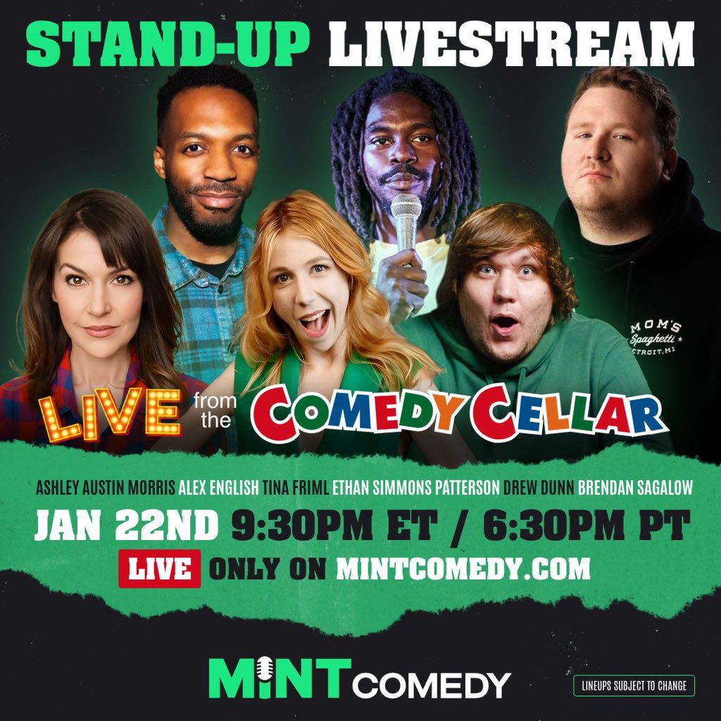 Mint Comedy tweet media