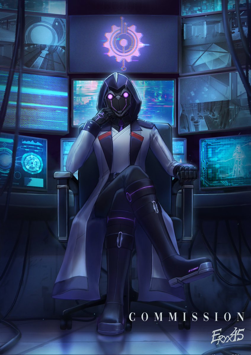 Eryx45__'s tweet image. -Omnidirectional Defense &amp;amp; Intelligence Network [O.D.I.N]- "Atlas' final and greatest defense"

#RWBYOC Commission for @GodCrimsonKnigh Thank you so much!