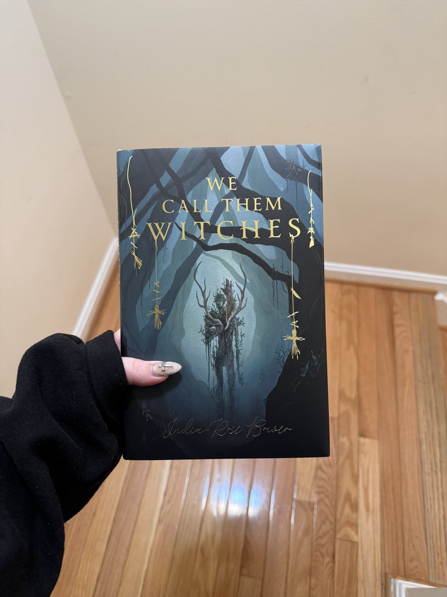 sleepydahlias's tweet image. Look at this stunning copy of We Call Them Witches by India-Rose Bower for the January Evernight box