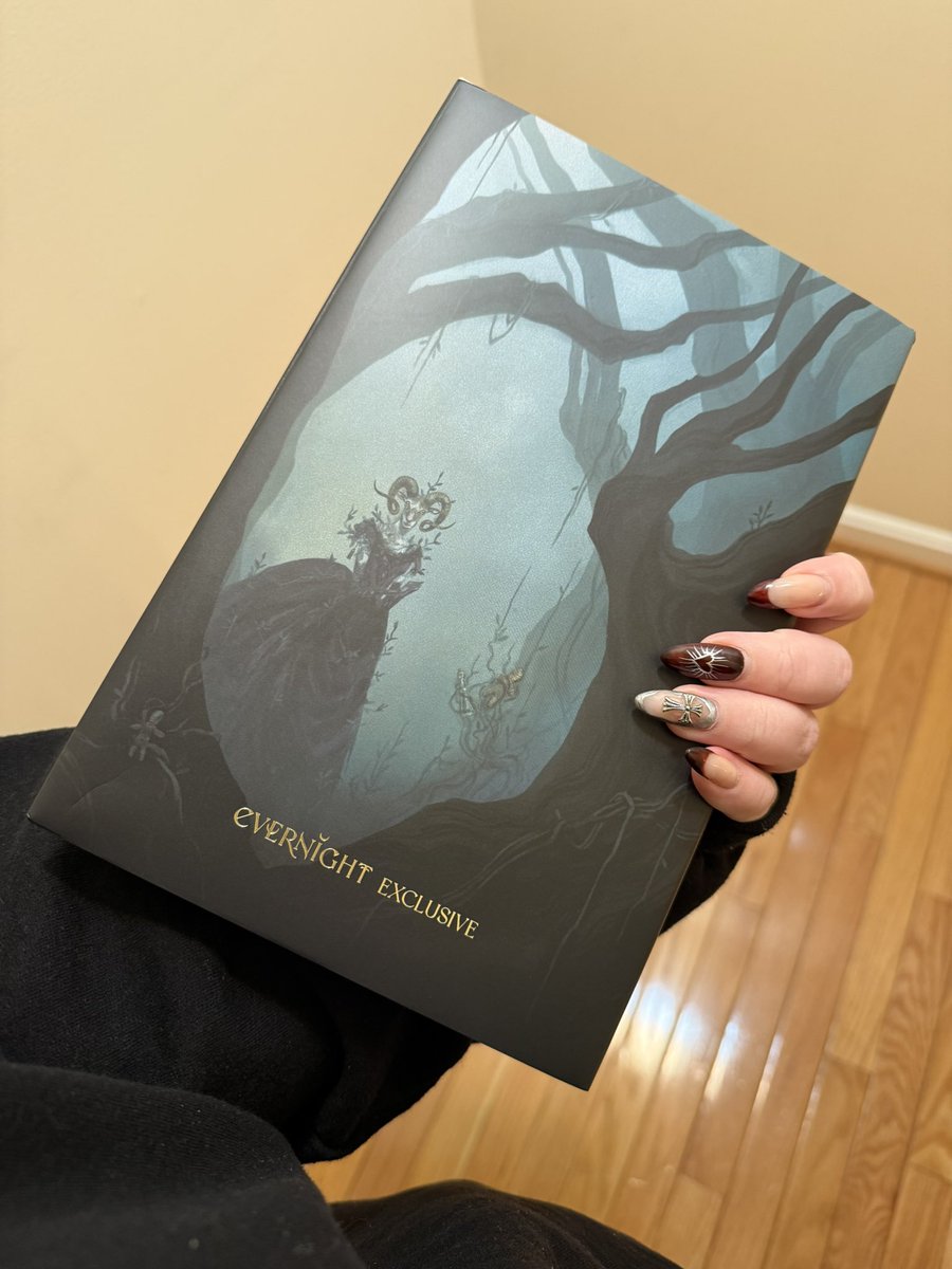 sleepydahlias's tweet image. Look at this stunning copy of We Call Them Witches by India-Rose Bower for the January Evernight box