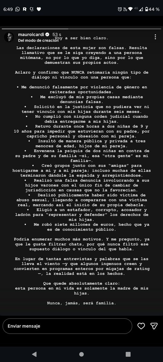 PaolaAstorga202's tweet image. La tenés adentro mitomana de mierda. @wanditanara