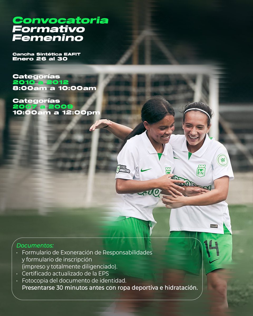 Atlético Nacional Femenino tweet media