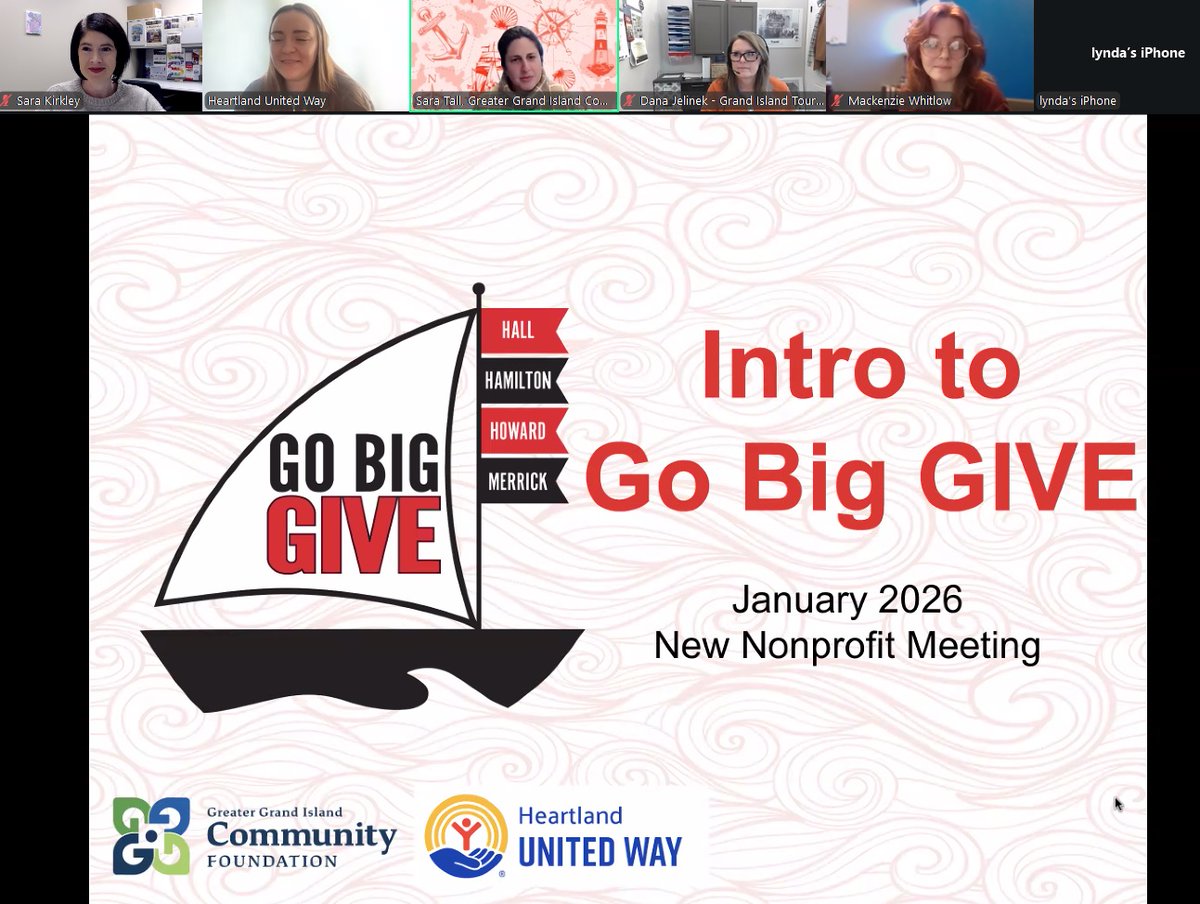 Thanks to all who attended our New NPO/Leader Meeting today!
If you missed the boat, we'll throw you a raft! All of our trainings can be found in the Nonprofit Toolkit: gobiggive.org/p/npo-toolkit