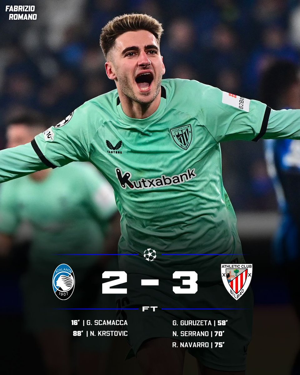 Athletic Club beat Atalanta! 🔴⚪️ Who’s your Man of the Match?