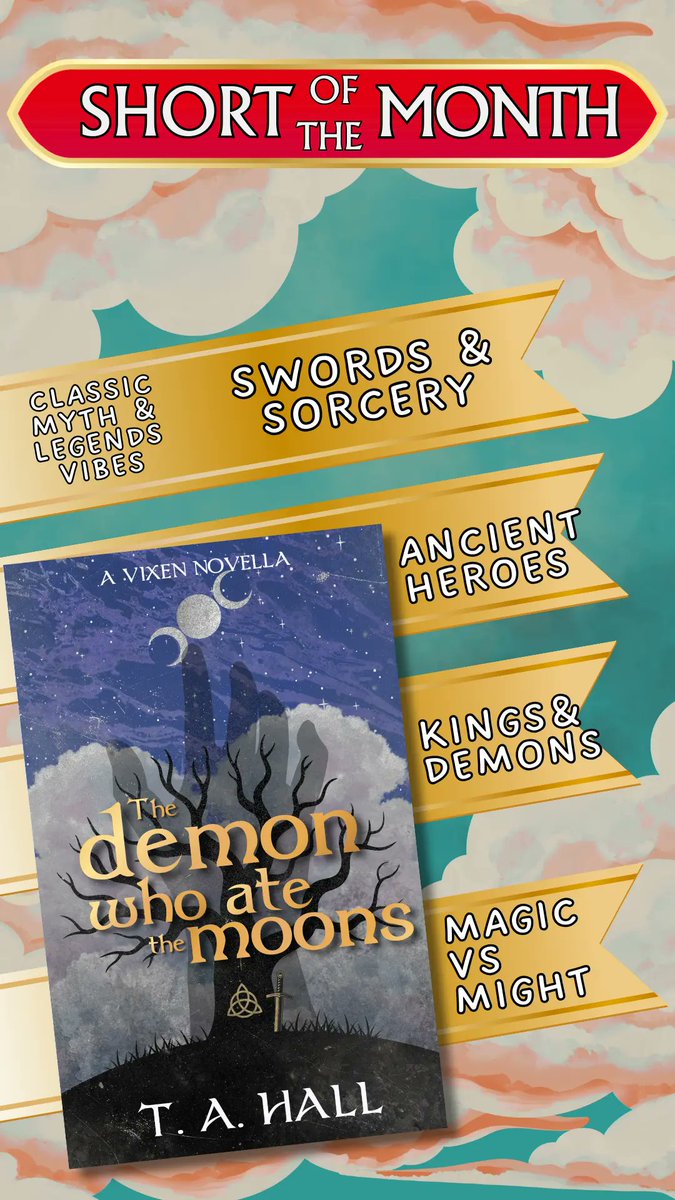 HELP ME DECIDE WHICH SHORT STORY TO RELEASE ON MY NEWSLETTER THIS MONTH
Comment ✨ for Weight of a Name or 🌙 for the demon who are the moons

#booktwt #indieauthors