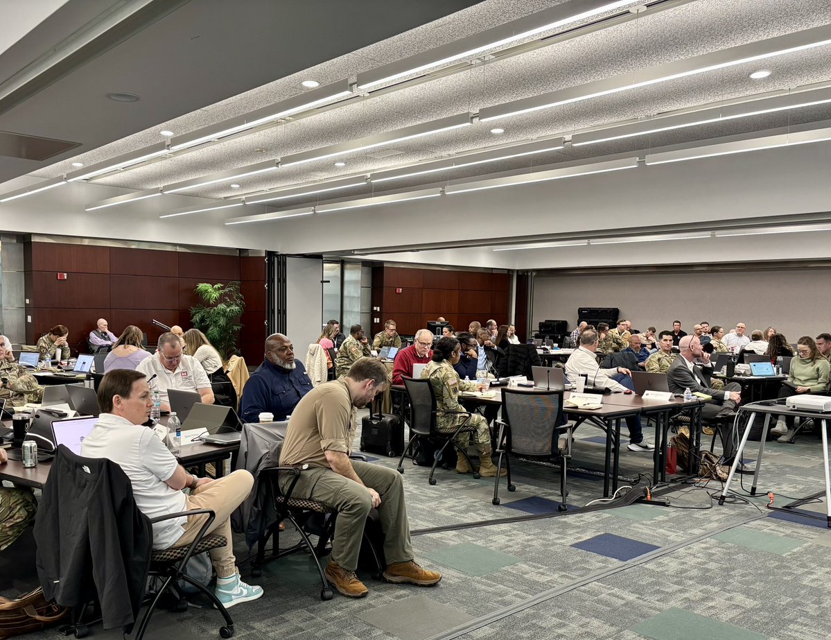 AtlantaCorps's tweet image. SAD hosted an After Action Review to reflect on the 2025 Hurricane Season. Every lesson learned helps us strengthen our preparation for future storms. As we gear up for Winter Storm Fern hitting the South this weekend, we’re staying vigilant and ready to help.  #SnowStormPrep