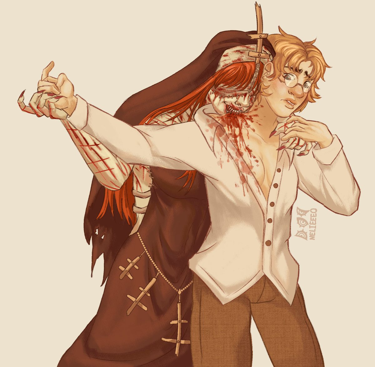 nelieee0's tweet image. As vezes uma coruja é o almoço da tarde #hexatome