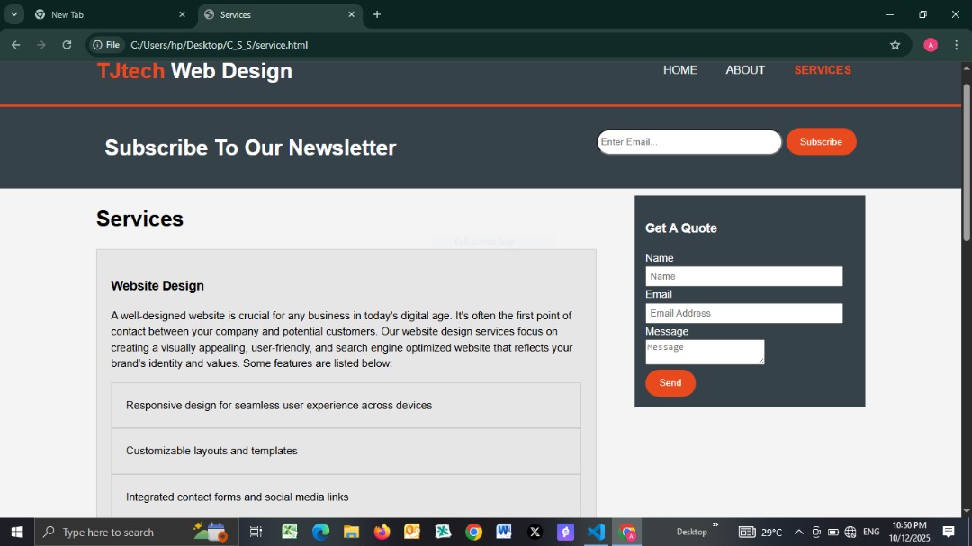 TJtech Web Dev tweet media