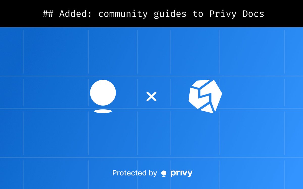 Privy (@privy_io) / Posts / X