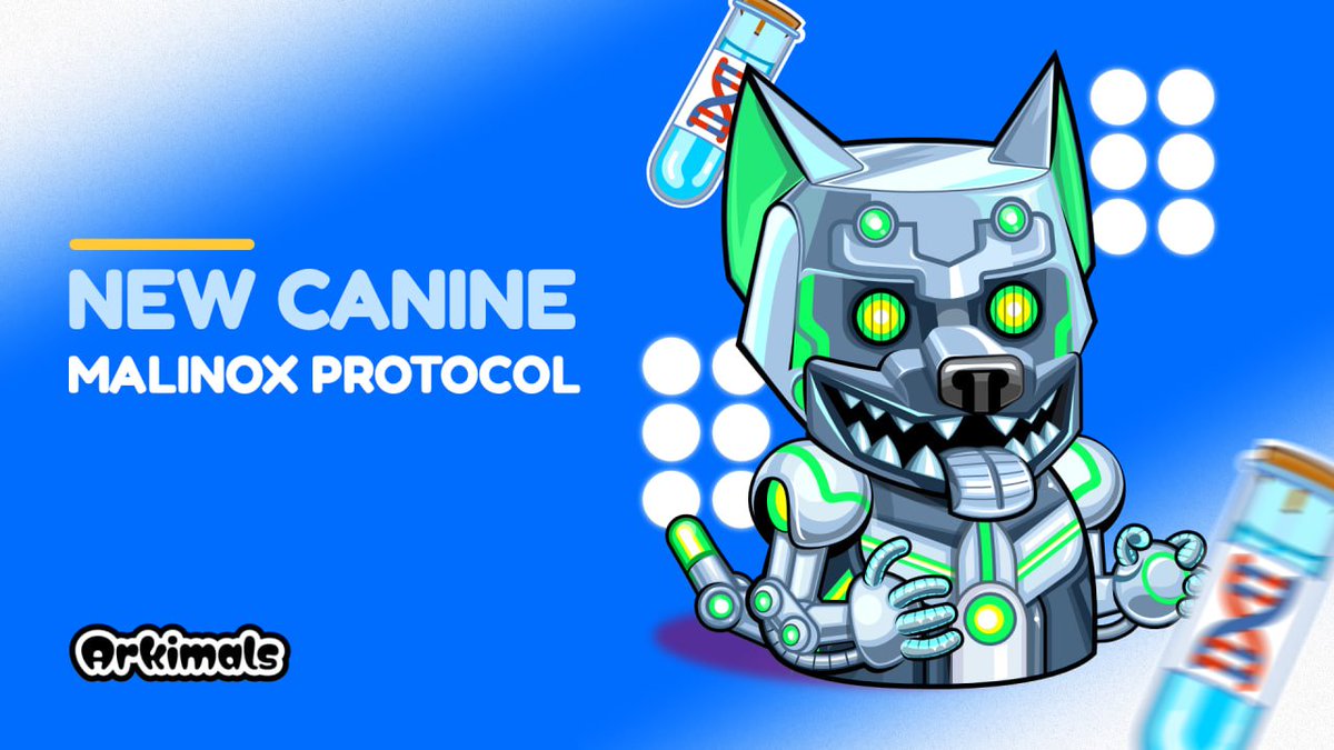 wavesducks's tweet image. 🚨 NEW CANINE GENE 🚨

Malinox Protocol is here.

A high-tech Canine gene built for power, precision and dominance.
Upgrade your Canine line and reap the rewards.

arkimals-game.com