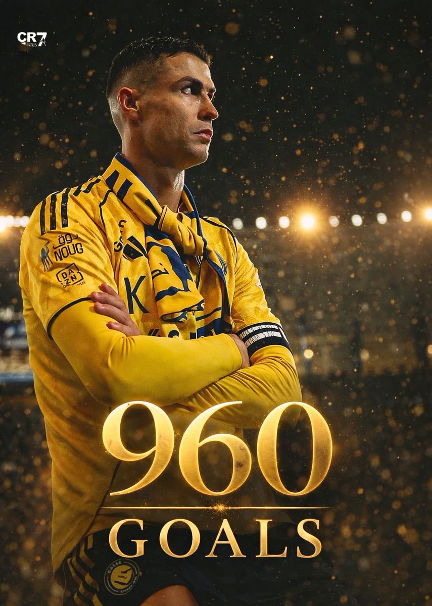 960 career goals. And still counting. ⏳🐐