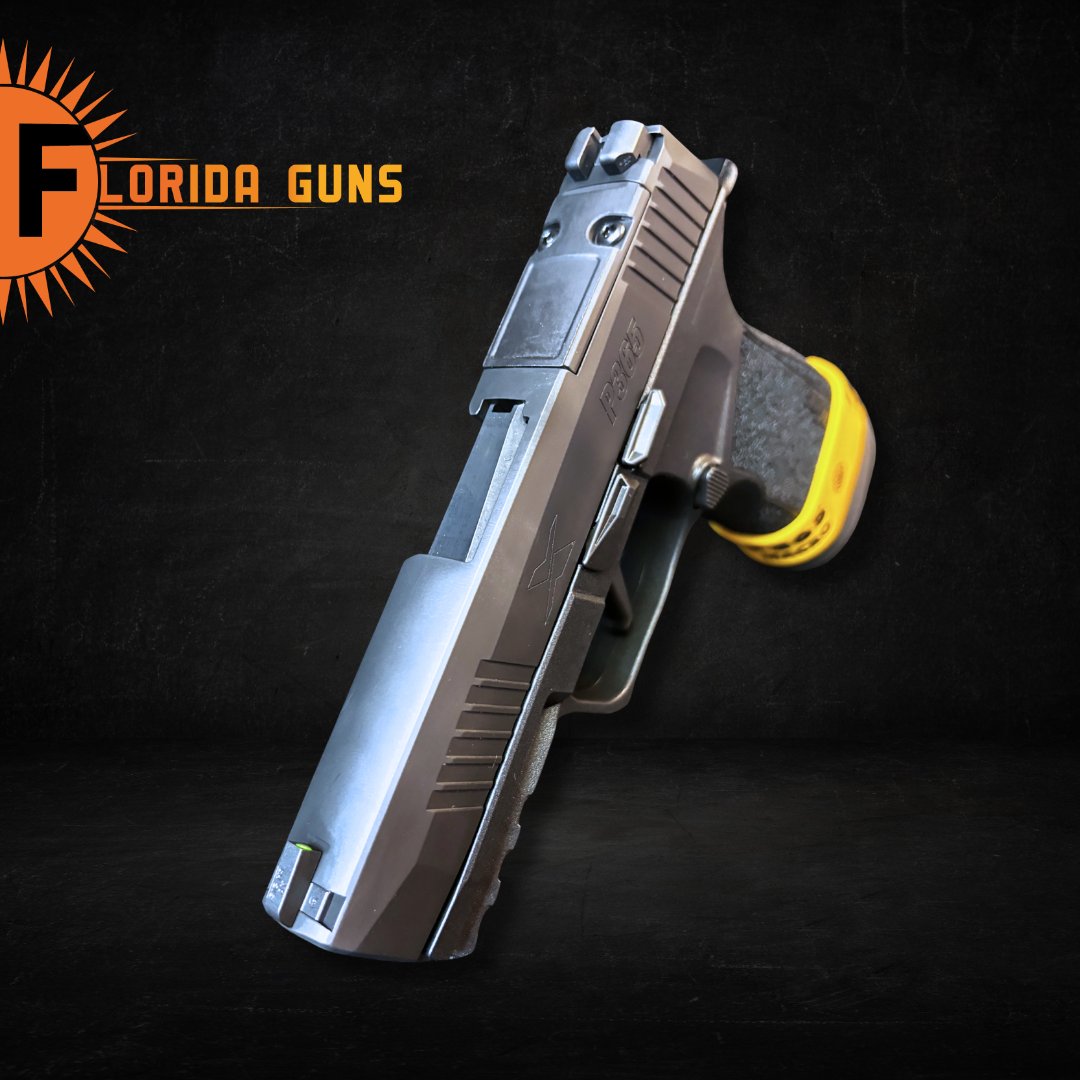 FloridaGunsFL's tweet photo. The Sig Sauer P365 XMacro Tacops brings full‑size control to a compact frame, delivering higher capacity, smoother recoil, and optic‑ready precision for everyday carry.

#SigSauer #P365XMacro #Tacops #OpticReady #EverydayCarry #EDCCommunity #CompactPerformance #FirearmLifestyle https://t.co/OX99Z931en