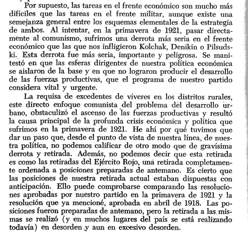 Hoy es el cumpleaños de Lenin

Para honrar la memoria de este asesino pondré su texto donde admite el fracaso de su política que provoco la hambruna de 1921 que mato a 5 millones de personas

Este texto sigue siendo negado o tergiversado por los marxistas actuales. Jodeos