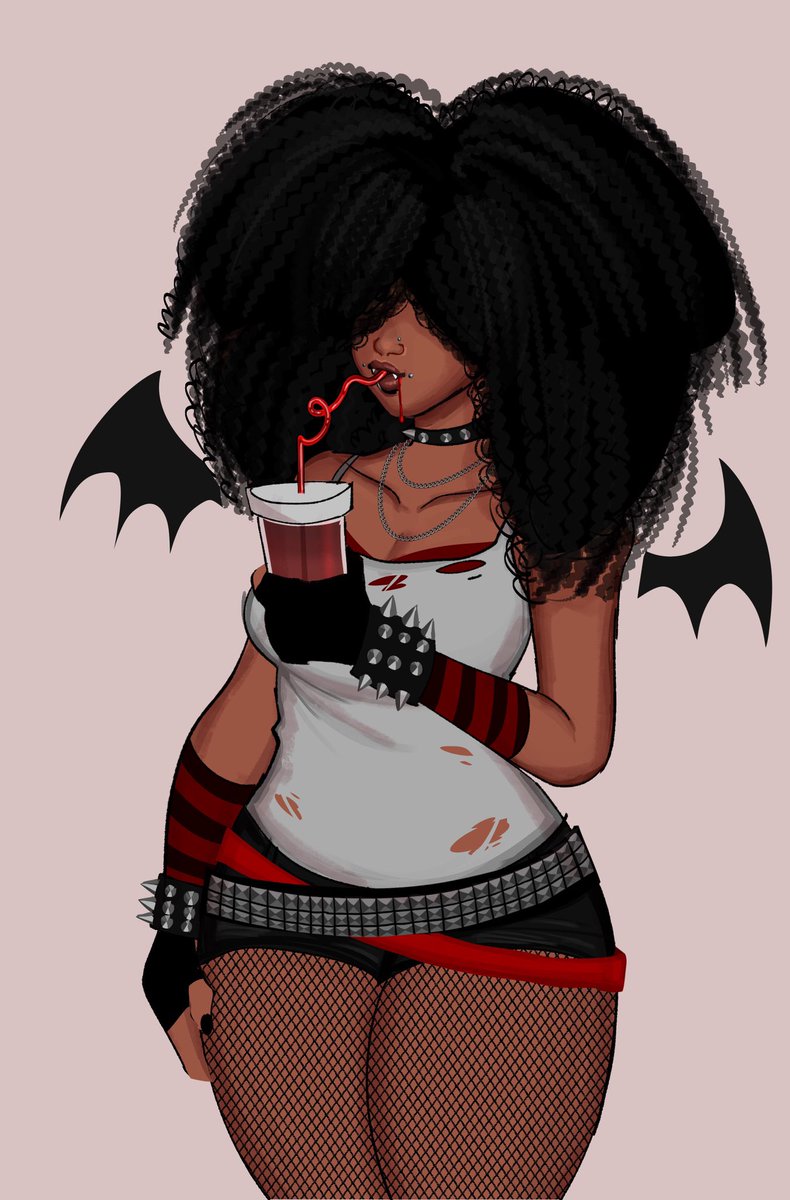 GloomiHearts's tweet image. Her favorite drink