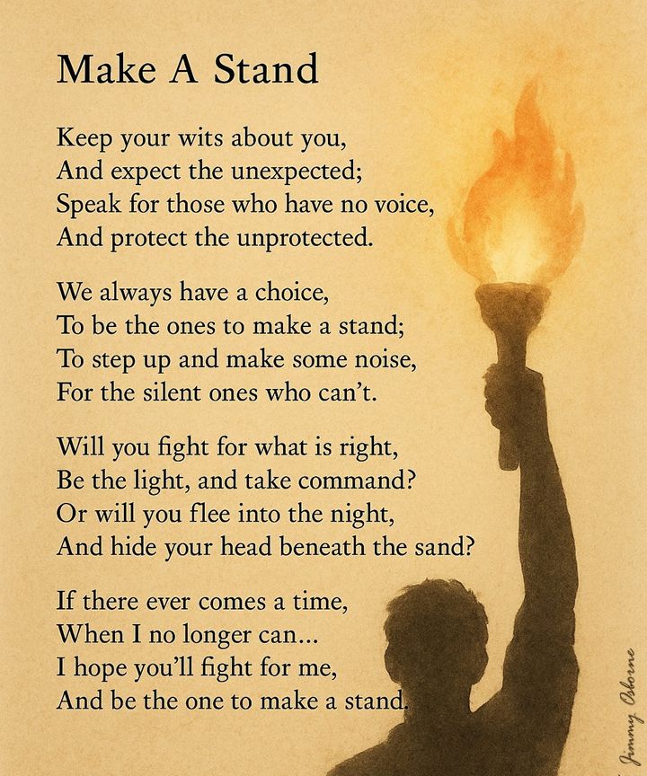 How2FixWorld's tweet image. Speak for those who have no voice