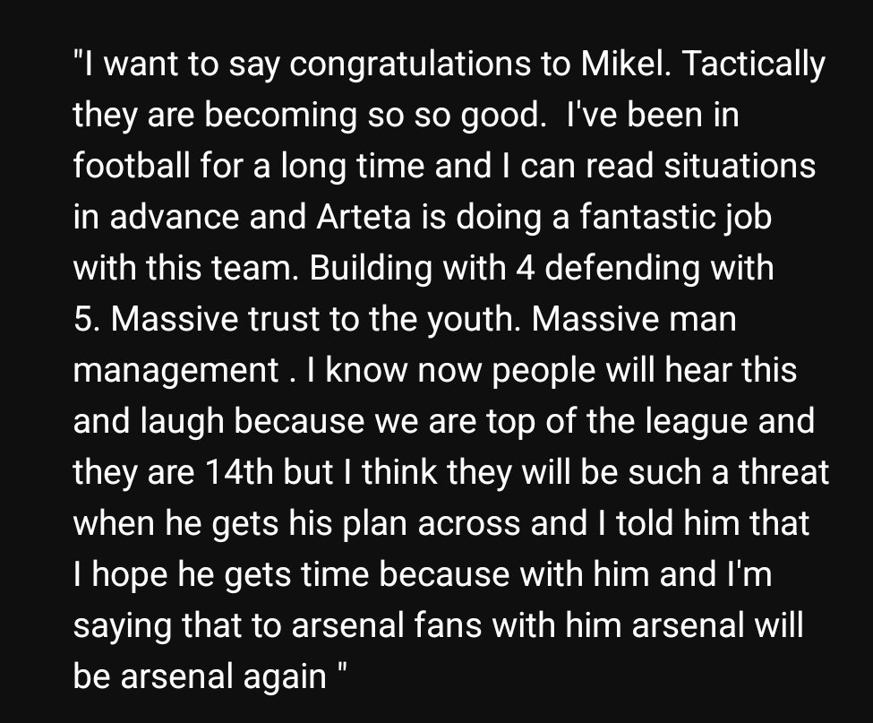 Jose Mourinho After Beating Arsenal As Spurs Manager: