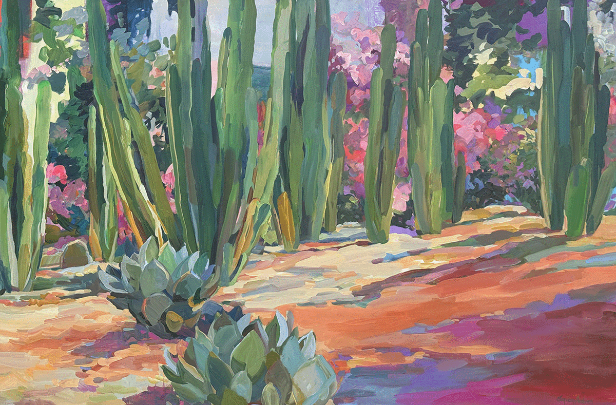EJDstudio's tweet photo. Garden Posts 🌵 Painting of the Week
Desert Open Studio Tour this weekend Jan 23-24 | 11am-4pm 🎨

#DesertOpenStudiosTour #OriginalArtwork #Bougainvillea #ComplimentaryColors - https://t.co/GefbbhCZvN https://t.co/KeAepu9DJw