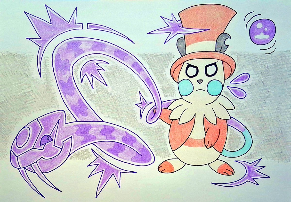 agentstrike3's tweet photo. ...Zumi! Zumi-zumi-zumi! (Translation: Sevipers! Why did it have to be Sevipers?!)
#AmpForms https://t.co/FDl4EiEBeY