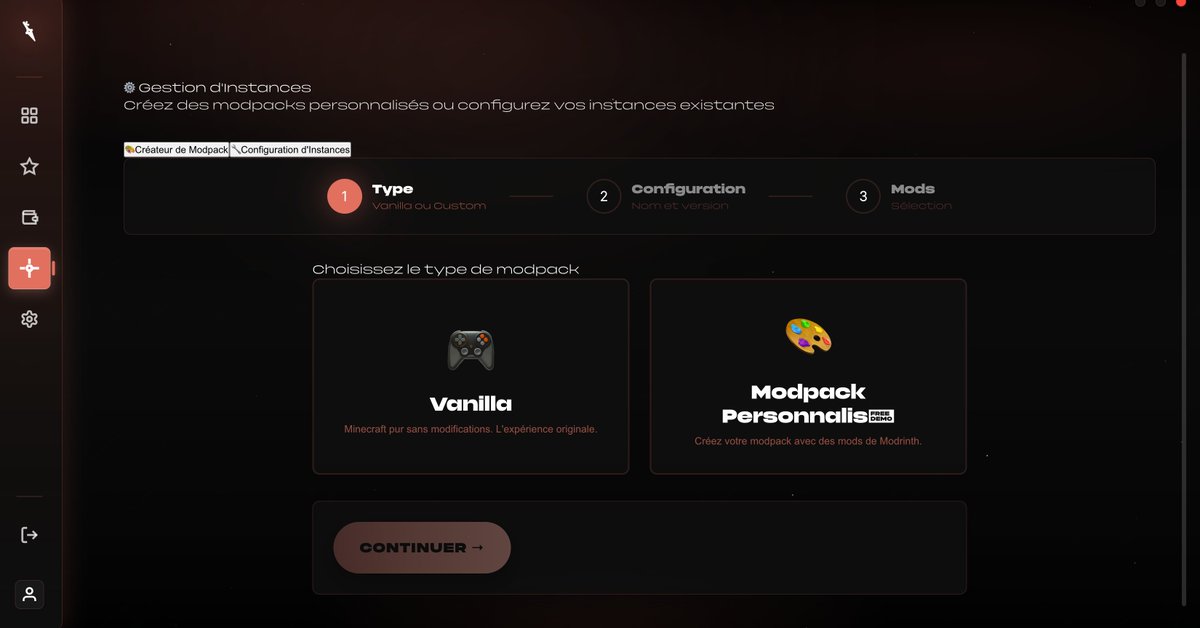 EchelonStudioo's tweet photo. Echelon CUT est prêt. 🚀

Le téléchargement sera dispo dès l'ouverture de notre premier serveur (c'est pour très bientôt).
👀 Découvrez le design en attendant la sortie : 🔗 https://t.co/ilBtDRWaao

#Minecraft #Echelon #Launcher https://t.co/6XVig9j9Gt