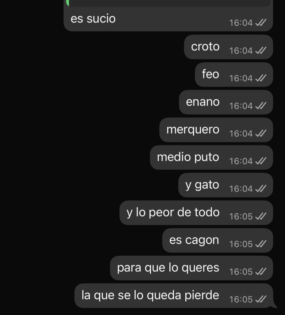 cuando toca describir al pelotudo que le gusta a tu amiga