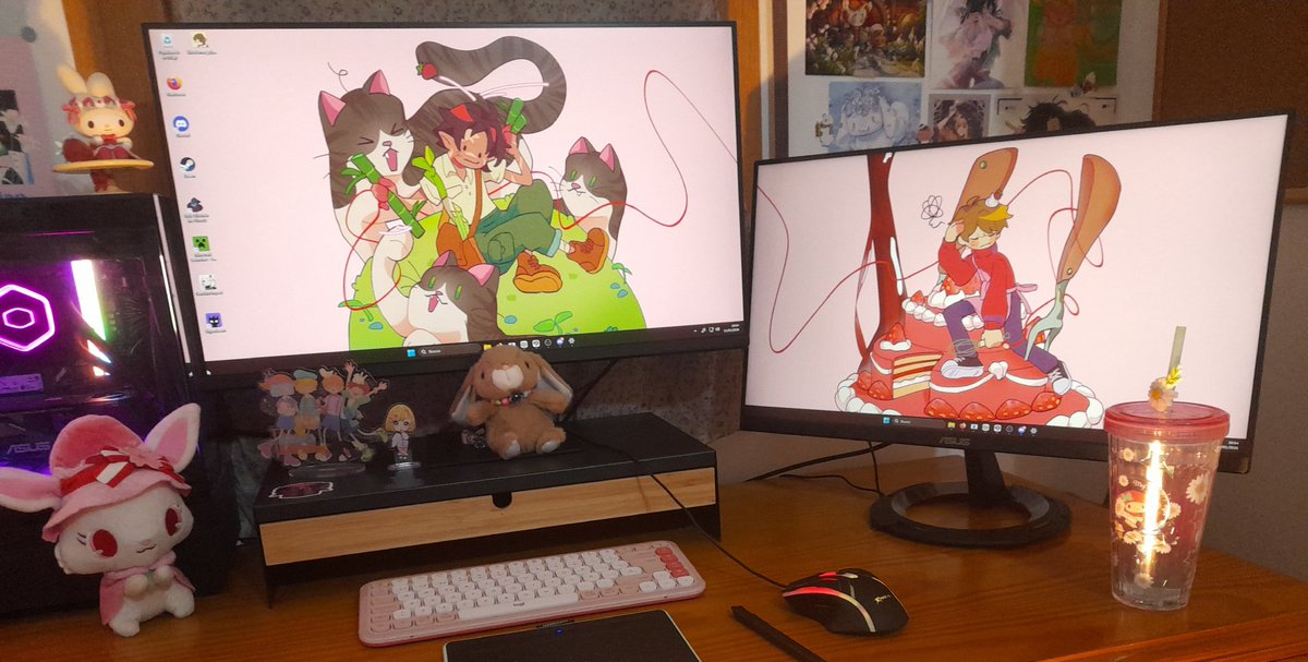 llirisdemar's tweet photo. #TRAFFICTWT RATE MY SETUP!!!!! 

thank you @Shavlistries for the commission and for being an actual real life magician and getting the thread to connect first try i don't know how you did it <33 https://t.co/TMQAASFrSc
