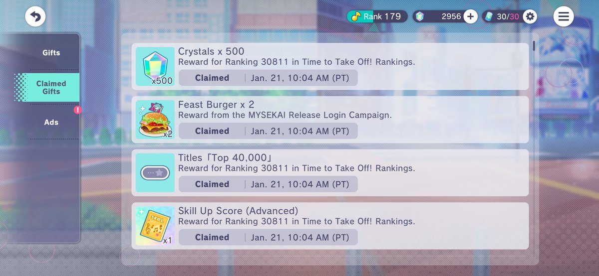 chewybuddy's tweet photo. oh i thought i didn't get event rewards..... need to save mysekai for next event start #tiering https://t.co/A4PbhuZIKt