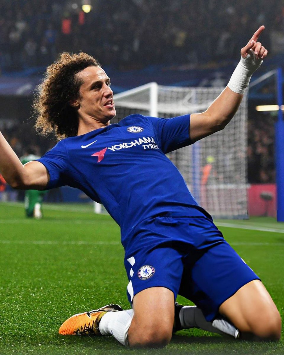 davedotsport's tweet photo. David Luiz returns to Chelsea tonight 🇧🇷

Although he only starts on the bench for Pafos, he'll be buzzing to feel the Stamford Bridge atmosphere again 🔥 https://t.co/vXEhWw1Pmv